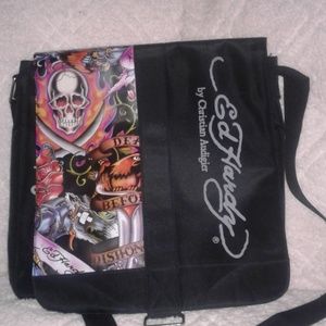 Ed hardy messenger bag